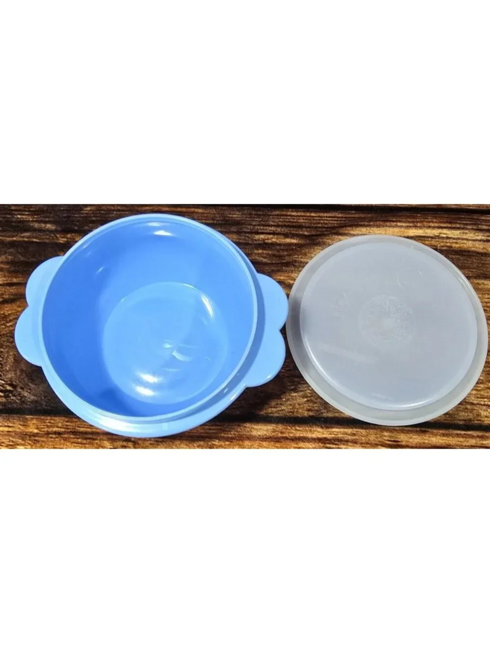 Tupperware 3 Piece Lunch Set Butterfly Touch Bowl Smidgets Blue Mixed Lot Unused